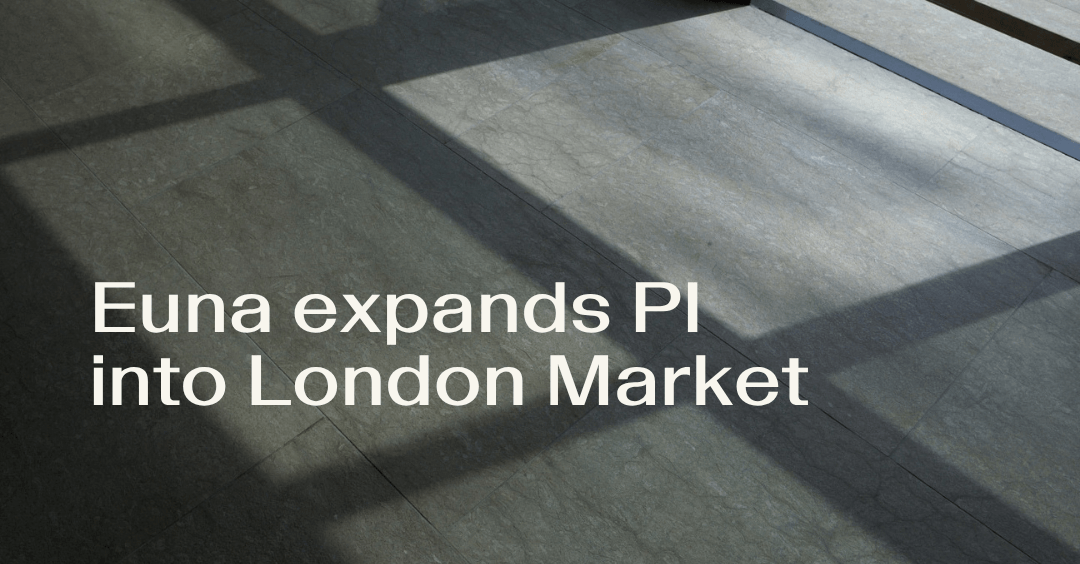 Euna expands PI into London Market